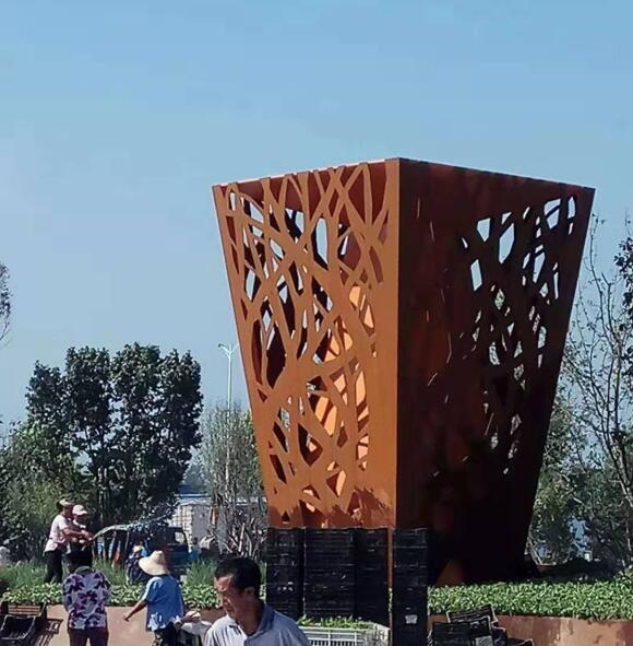 云岩耐候钢板雕塑